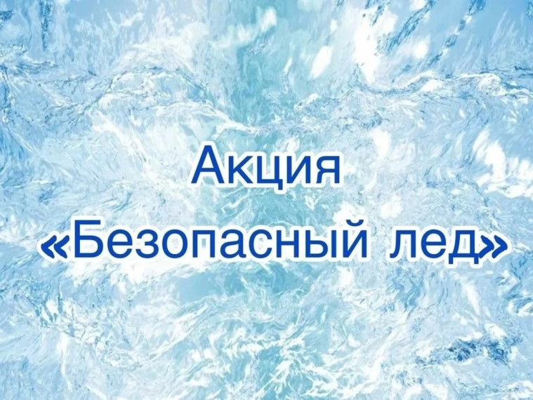 Акция " Безопасный лед".